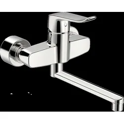 HANSA HANSAclinca Waschtischarmatur, Ausladung 277 mm, chrom, 01536283