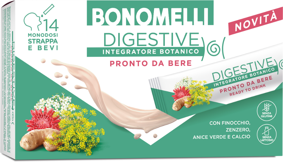 Bonomelli Integratore Botanico  Digestive - 14 Stick