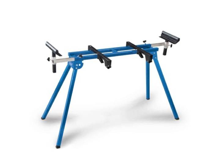 Scheppach Onderstel UMF1550 Machineonderstel, werktafel voor afkortzagen, afkortzagen, verstekzagen, draagvermogen tot 150 kg, kussens uittrekbaar 935-1945 mm, stabiele zijverlenging