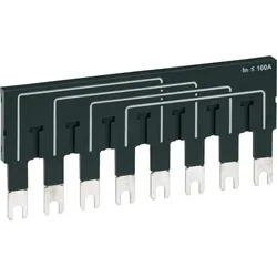 Hager HZI401 Überbrückungsschienen 2x4P 160A