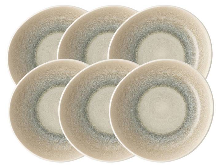 Rosenthal Teller-Set Junto Dune Teller tief 22 cm Set6, Steinzeug