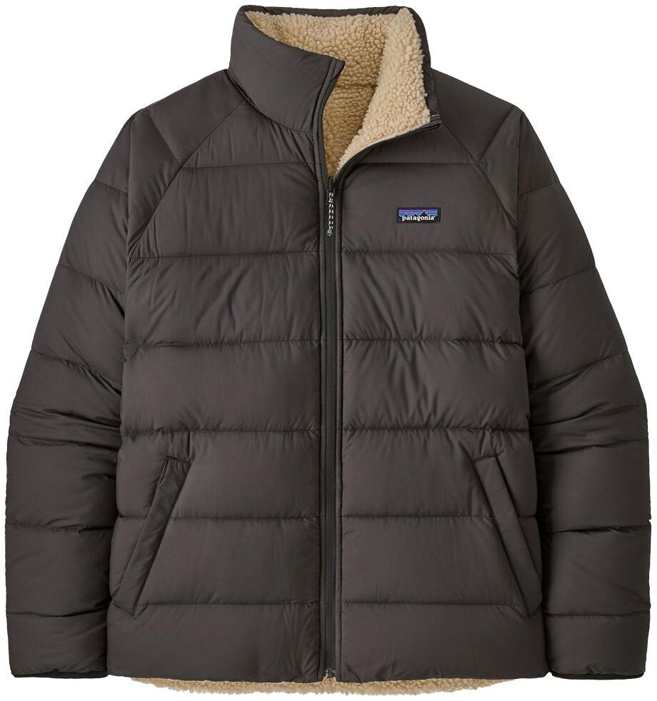 Patagonia  - M's Reversible Silent Down Jacket Black - S - Doudoune