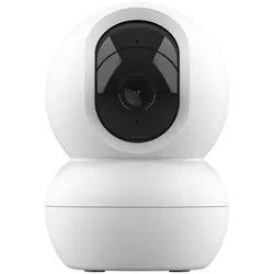 Trust IPCAM-2800 INDOOR CAMERA (1920 x 1080 Pixels), Netzwerkkamera, Weiss, Schwarz