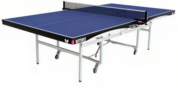 Butterfly Space Saver 22 Indoor Rollaway Table Tennis Table Blue
