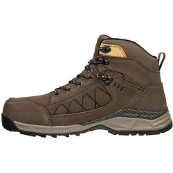 Albatros, Sicherheitsschuhe, Trekkingstiefel HÖFEN CTX MID 673400 braun/gelb (42)