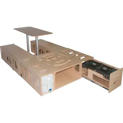Moonbox Campingbox 115 mit Tisch passend für Van/Bus UV-Lack