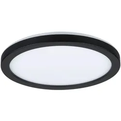 LED-Paneel Atria Shine in Schwarz max. 11,2 Watt