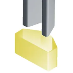 Legrand CM559605 Schutzkappe PVC gelb für CSN-Konsole u.-Profil/V-Profil