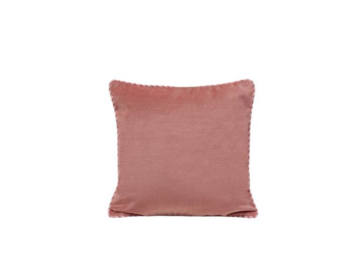 Housse de coussin en polyester rose 40x40 cm