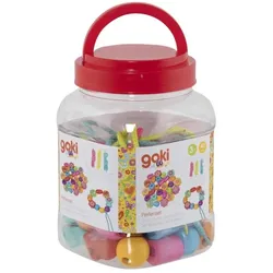 GOKI Perlenset Flower Power goki66, sortiert