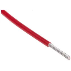 RS PRO, Kabelleitung, PTFE B 7/0.2 red 100m (100 m)