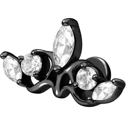 Titan Labret mit Innengewinde GOTISCHE KRONE