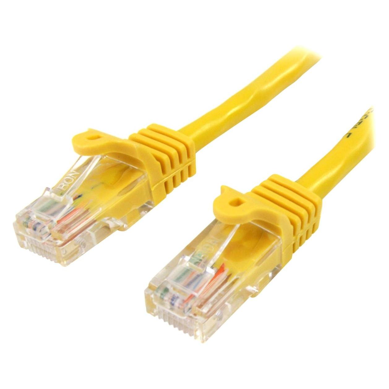 StarTech 2m Yellow Cat 5e Patch Cable (UTP, CAT5e, 2 m) (45PAT2MYL)