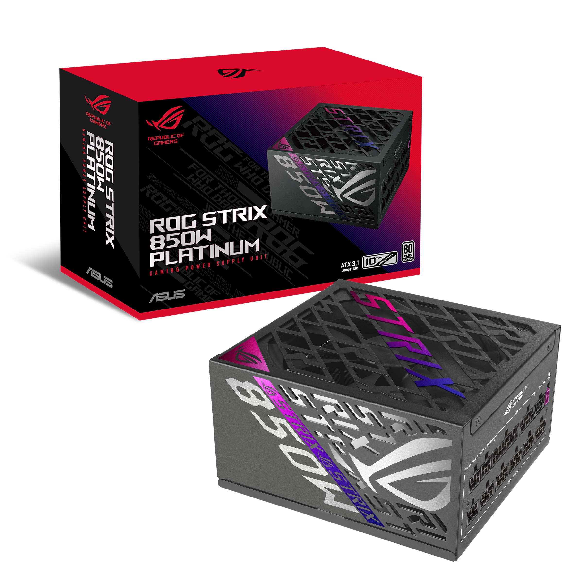 ASUS ROG STRIX 850P 850W GAMING Netzteil ATX 3.1 vollmodular 90YE00W2-B0NA00