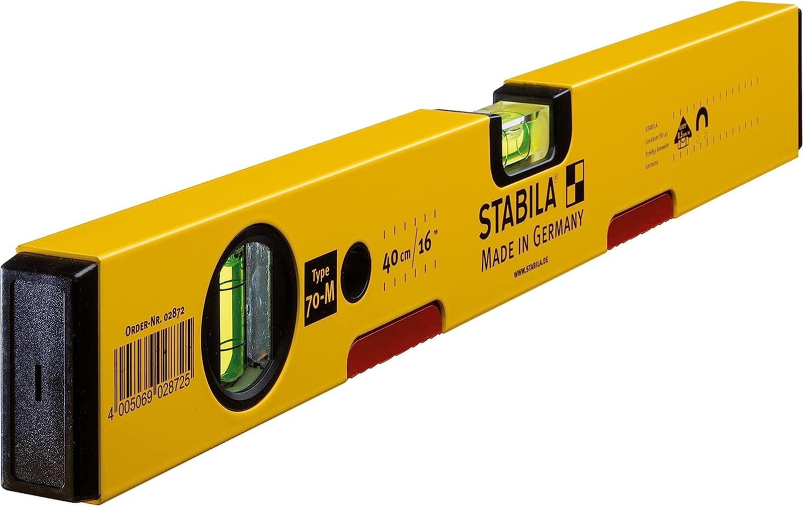 STABILA Wasserwaage Type 70 M 2872 Aluminium 40,0 cm