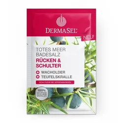 Dermasel Totes Meer Badesalz Rücken & Schulter 80 G