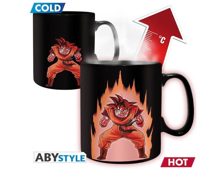 DRAGON BALL - Mug Heat Change - 460 ml - DBZ/ Goku