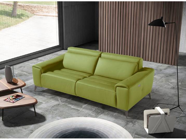 Egoitaliano 2,5-Sitzer Suzette, Designsofa mit elektrischen Komfortfunktionen, edel & bequem, inkl. 2 elektronischer Relaxfunktionen, Rücken- und Fußteilfunktion