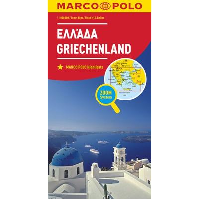 MARCO POLO Länderkarte Griechenland 1:800.000, Sonstige von , MairDuMont, 978-3-8297-3829-3