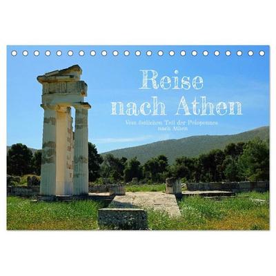 Reise nach Athen (Tischkalender 2027 DIN A5 quer), CALVENDO Monatskalender