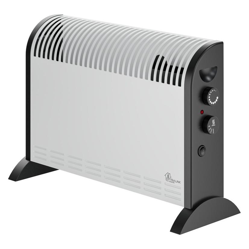 Extralink EX.30318 electric space heater Indoor Black, White Convector electric space heater (2000 W) (EX.30318)