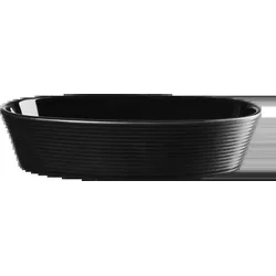 ASA Auflaufform oval, black kitchen'art