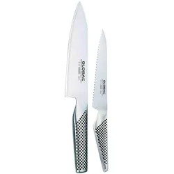 Global Messerset G-5814R, Küchenmesser, Silber