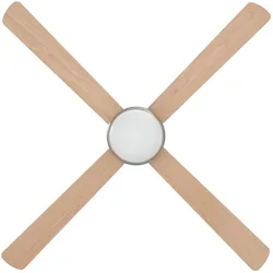 vidaXL Deckenventilator, Ventilator, Braun
