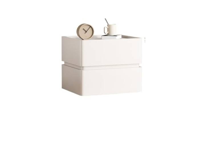 YCCHAH Bett mit Stauraum Nachttisch Aus Massivem Holz, Einfacher Moderner Kleiner Schrank for Zuhause, Schlafzimmer, Aufbewahrungsschrank Desktop(01)