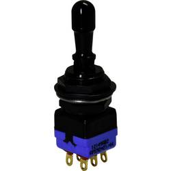 APEM 12149AD2GK-3V 12000 Serie Kippschalter 2 x Ein/Aus/Ein rastend/0/rastend 1 St.