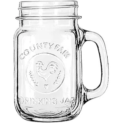 Libbey 12er Set Glas -DRINKING JAR- Ø: 9 cm, H: 13,5 cm 488 ml