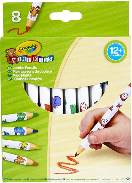 BRINQUEDO CRAYOLA LAPIS MINI KIDS 8U