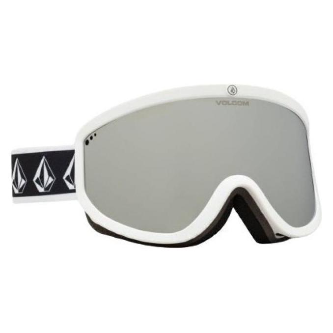 Volcom Footprints Damen/Herren Skibrille Snowboard Sport Silber (59106931)