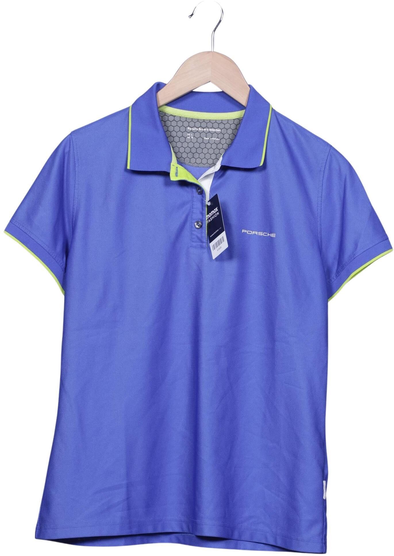 Porsche Design Damen Poloshirt, Neon, Gr. L, Synthetik - Second Hand