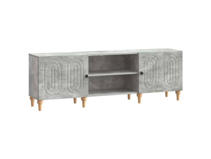 Meuble - Armoire TV - Gris - Meuble TV 150x31x50 cm Gris béton Bois d'ingénierie_1309