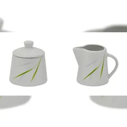 2tlg. Set Milchkännchen 22cl & Zuckerdose 26cl Aviva