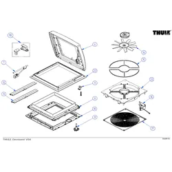 Thule Rollo und Rahmen passend zu Vent ab Bj. 2005
