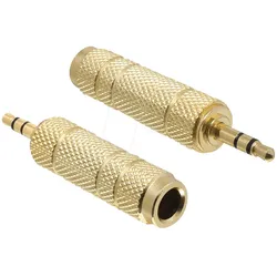 HA 36G - 3,5 mm Klinken Stecker auf 6,3 mm Buchse