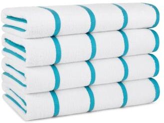 Arkwright Las Rayas 4-Piece Striped Beach Towel Set - 30x60