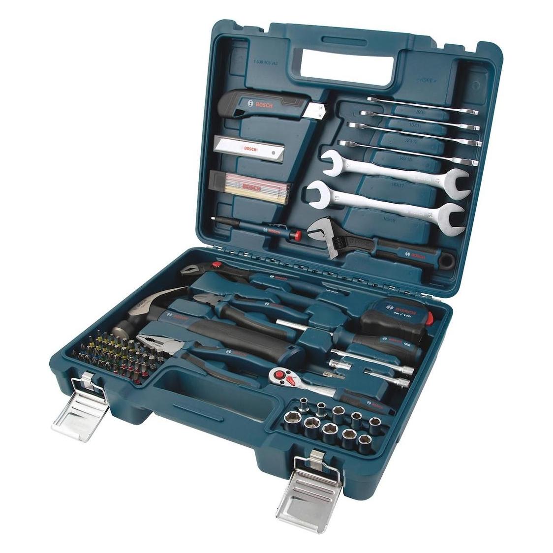 Bosch Professional Gemischtes Handwerkzeug-Set, 89-tlg. (89 Teile) (1600A03AL2)