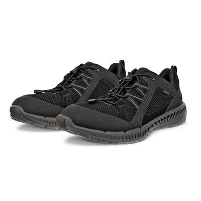 Sneaker ECCO "TERRACRUISE 2 M", Herren, Gr. 44, Textil, schwarz, Lederimitat, Textil, Schuhe Sneaker, mit GORE-TEX