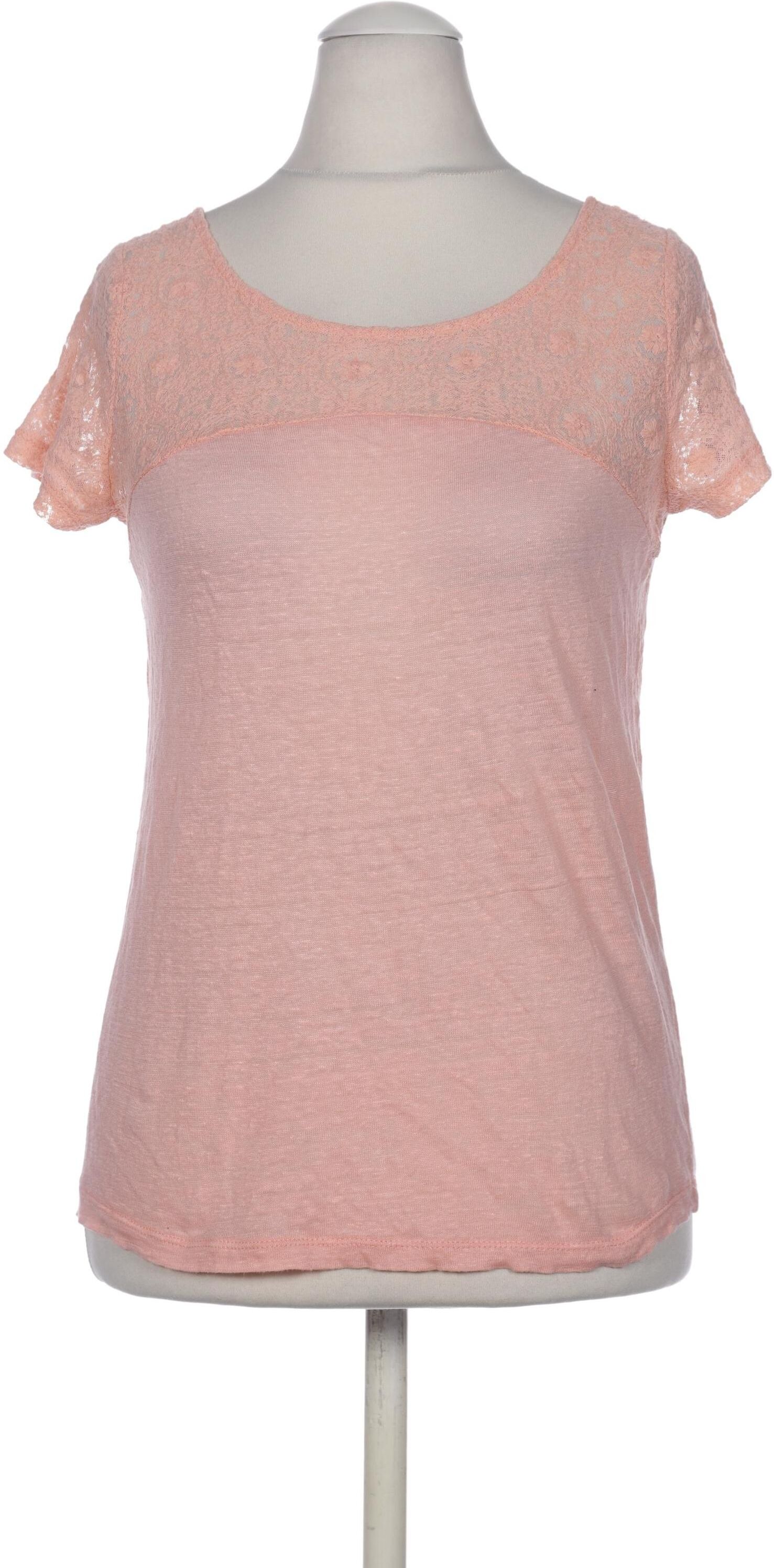 NAF NAF Damen T-Shirt, Pink, Gr. M, kein / Etikett - Second Hand