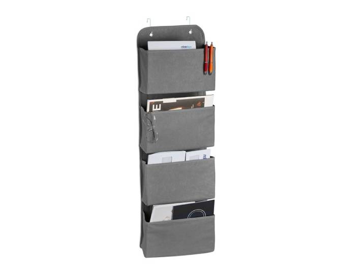 Relaxdays 2x Organiseurs suspendus 4 casiers
