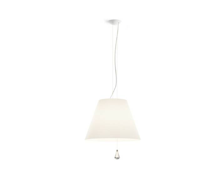 Luceplan Pendelleuchte Lady Costanza - Weiß (white) Minimalisti
