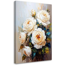 LEINWANDBILD Blumen 60x90cm