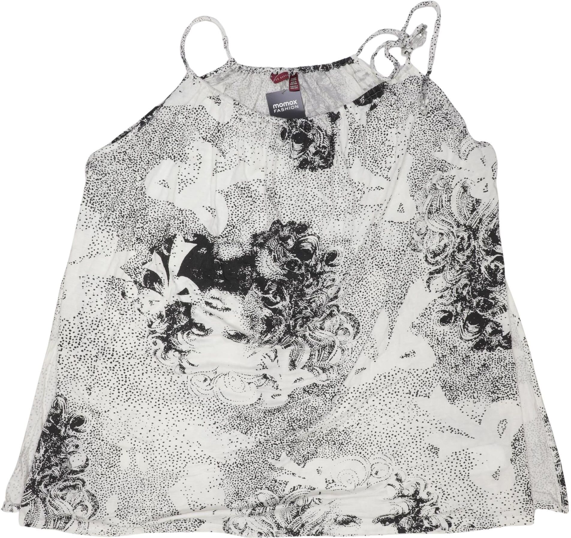 TED Baker Damen Top, Weiß, Gr. EU 40 (Ted Baker 3), Lyocell - Second Hand