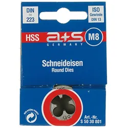HM Müllner HSS Schneideisen M3 – DIN 223 ähnlich, rechts, ISO-Gewinde