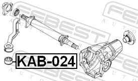 Febest Lagerung, Differential Kab-024 Für Hyundai