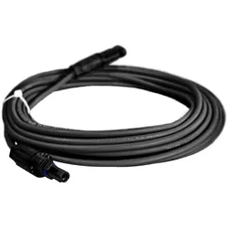 Solarkabel Verlängerungskabel 4mm2 mit Solarsteckern schwarz 20m DV-8836-FOT