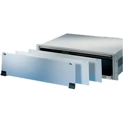 Schroff Gesamtfrontplatte - FRONTPLATTE 3HE, Serverschrank Zubehör, Silber